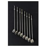 Taxco Mexico Sterling Silver Sipper Spoons