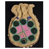 Blackfoot Native American Indian Beaded Bag Pouch
