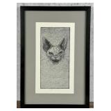 Barry Moser Cheshire Cat Engraving