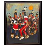 Kevin Red Star Arrow Creek Valley Dancers Painting