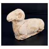 Chinese Tang Dynasty Terracotta Recumbent Ram
