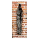 Ranch Silver Fox Fur Pelt Taxidermy