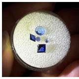 .9ct Cornflower Blue Montana Sapphires Gemstones