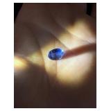 3.25ct Buff Top Cut Sapphire Gemstone