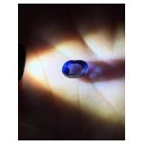 4.15ct Buff Top Cut Sapphire Gemstone