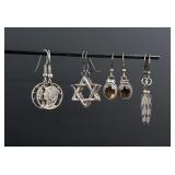 Collection of Sterling Silver Earrings