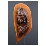 Ace Powell Indian Chief Bronze Plaque