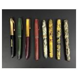 Collection of Antique Fountain Pens