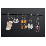 Collection of Sterling Silver Earrings