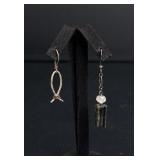 Sterling Silver Single Earrings Gay Interest