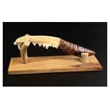 Bo Earls Handmade Jaw Handle Knife