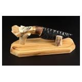 Bo Earls Handmade Horn Handle Knife