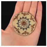 Ruby Thomas Papago Miniature Horsehair Basket