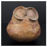 Pre Columbian Casas Grandes Owl Effigy Jar