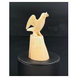 Alaskan Inuit Eskimo Carved Ivory Seagull