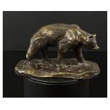 Philip R Goodwin Walking Bear Bronze