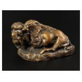 Daro Flood Reclining Buffalo Bronze