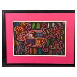 Panama Hand Stitched Kuna Mola Textile