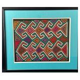 Panama Hand Stitched Kuna Mola Textile