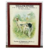 Taylor & Williams Yellowstone Whiskey Sign