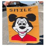Navajo Indian Mickey Mouse Smile Rug