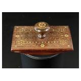 Moroccan Inlaid Rosewood Ink Blotter