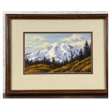 Randy Van Beek Mt. Rainier Painting