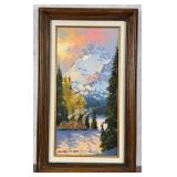 Robert Walton Indian Camp Painting