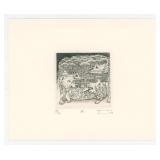 Akio Yamao Etching
