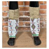 Cheyenne Native American Indian Beaded Leggings