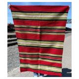 Navajo Indian Germantown Banded Blanket