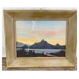 Cowboys in the Desert Painting