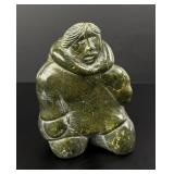Alaskan Inuit Eskimo Soapstone Carving