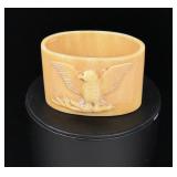 Alaskan Inuit Eskimo Ivory Napkin Ring