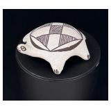 Lucy Lewis Acoma Pueblo Pottery Turtle