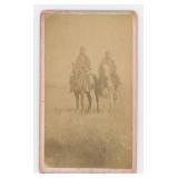 W.R. Cross Spotted Eagles Girls Indian CDV Photo