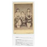Buffalo Bills Wild West Show Indian Cabinet Photo