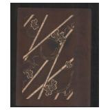 Antique Japanese Ise Katagami Kimono Stencil