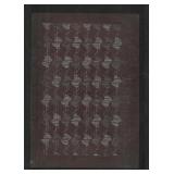 Antique Japanese Ise Katagami Kimono Stencil