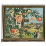 Franklin Perry Collier Cartoon Artist Painting