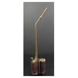 Butte Montana Brass Chinese Opium Pipe