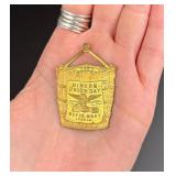 1900 Miners Union Day Butte Montana Medal