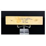 Alaskan Inuit Eskimo Scrimshaw Panel