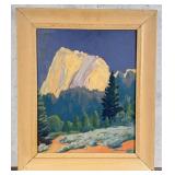 Paul Barr Mt Tahquitz California Painting