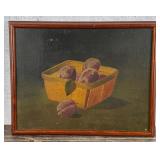 Antique Itinerant American Still Life Painting