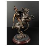 Robert Murphy Sky Chief Warrior of Thunder Bronze