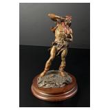 Michael Boyett War Paint Chilmark Pewter Sculpture
