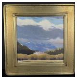 Jeff Walker Red Lodge Valley in Fall Painting