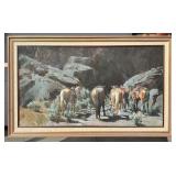 Oleg Stavrowsky Robbers Meet Painting