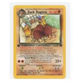 2000 Pokemon Team Rocket 1st Edition Dark Dugtrio